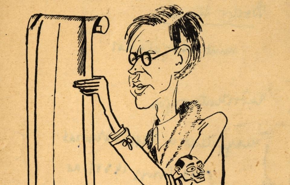 Bodor Aladár önkarikatúra